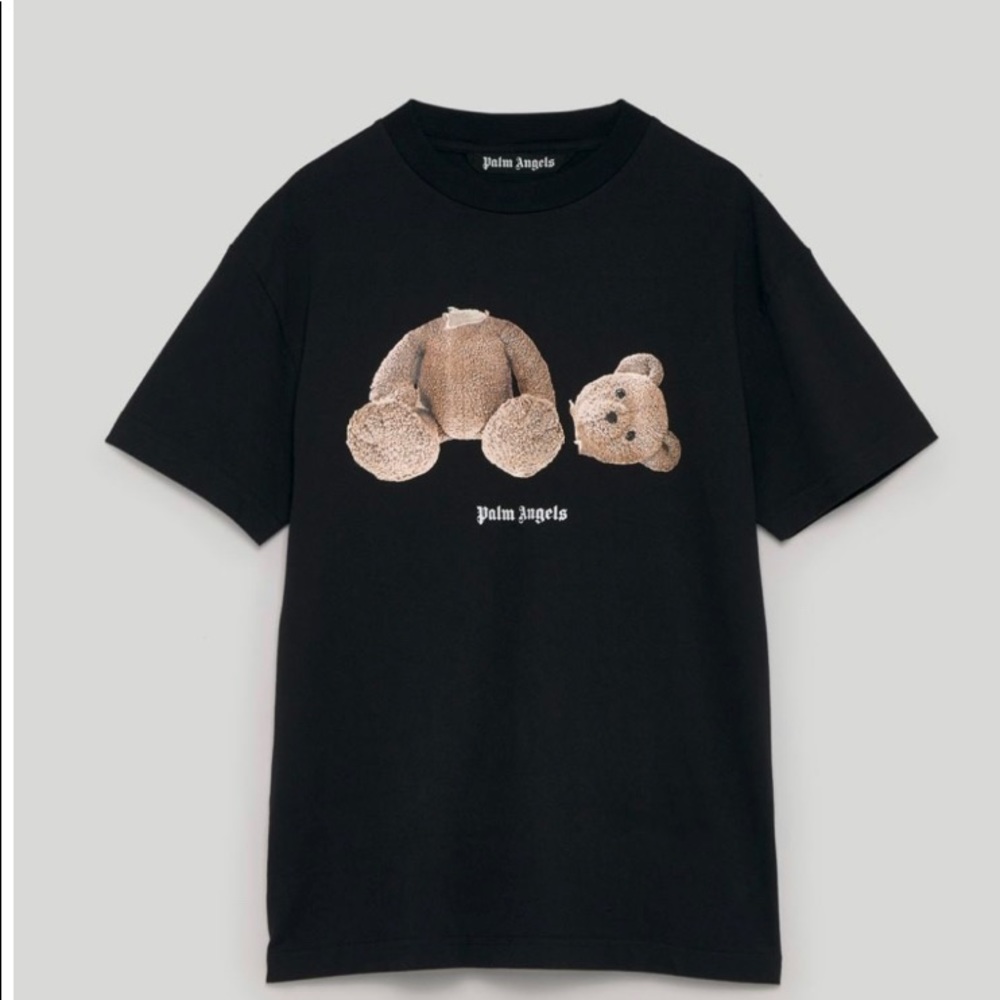 Graphic short sleeve palm angels T-shirt.